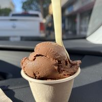 Chocolate hazelnut  at Revival Ice Cream in Monterey