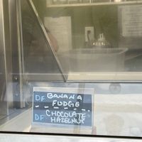 A couple of the vegan options  at Revival Ice Cream in Monterey