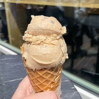 Peanut butter & choc chip  at Revival Ice Cream in Monterey