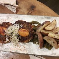 💚 Hamburguesas Vegan. Muy buenas. at Enkuentro Cocina Natural in Castellon De La Plana