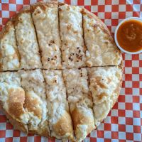 Vegan Desi Garlic Breadsticks at The Curry Pizza Company - Shaw Ave in Fresno