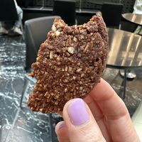 Sorry I ate some! Macadamia cookie!  at Iku Wholefood Kitchen - Rozelle in Rozelle