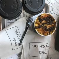 Teas and cake at By Chloe - Tower Bridge in London