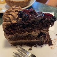 Vegan forest cake. Mindblowing at Badde Manors in Glebe