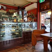 Cake and gelato cabinets at Badde Manors in Glebe