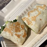 Chickun Caesar wrap   at Stir It Up in Charlottetown