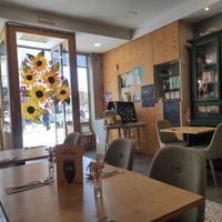 Inside at O Macrobiotico in Porto