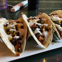 Vegan tacos at Bohemian Pizza & Tacos in Litchfield