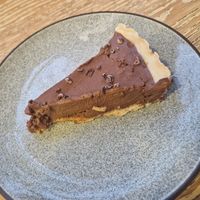 Chocolate tart at Tambake in Praia