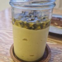 Passionfruit Mousse at Tambake in Praia