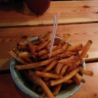 French fries 250g portion. at La Central in Barcelona
