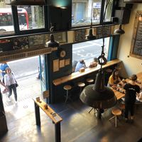 From the second floor at La Central in Barcelona