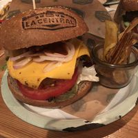Amazing vegan burger! at La Central in Barcelona