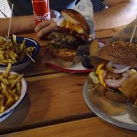 Vegan BBQ burger at La Central in Barcelona