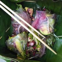 Final product at Night Market - Vegan Wrap Stall in Pai