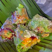   at Night Market - Vegan Wrap Stall in Pai