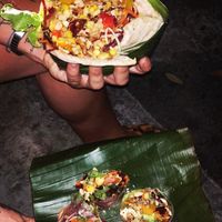  at Night Market - Vegan Wrap Stall in Pai