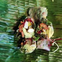  at Night Market - Vegan Wrap Stall in Pai