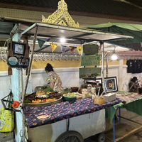   at Night Market - Vegan Wrap Stall in Pai