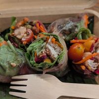  at Night Market - Vegan Wrap Stall in Pai