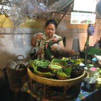 . at Night Market - Vegan Wrap Stall in Pai