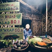 Nice at Night Market - Vegan Wrap Stall in Pai