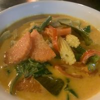 Red curry   at Lucky in Koh Samui