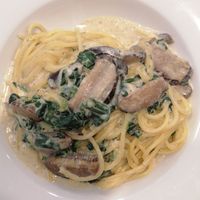 Mushrooms spinach pasta at Soul ALife - Changi City Point in East Singapore