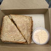 kimchi toastie at Toastable in Amsterdam