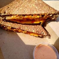 Kimchi toastie at Toastable in Amsterdam