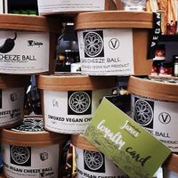 Chease balls at Christopher James Delicatessen in Leicester