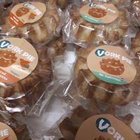 vork pies at Christopher James Delicatessen in Leicester