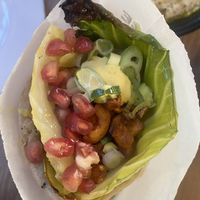 cabbage pita #Veganuary at Shouk in Drumcondra