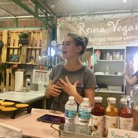 Reina Vegana Vegan Arepas  at Reina Vegana in Hollywood