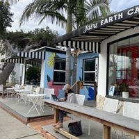 Outside at Java Earth in San Diego