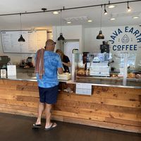Order counter at Java Earth in San Diego