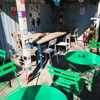 Outside seating so cute! at Revival in Whitstable