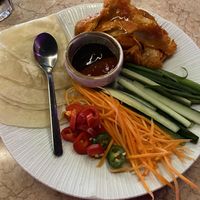 Vegan duck wraps   at Hochi Mama in Melbourne