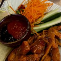 DIY vegan duck wraps  at Hochi Mama in Melbourne