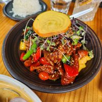 Sweet & Sour Vegan Duck at Hochi Mama in Melbourne