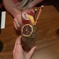 Big papa and pink wedding mocktails   at Hochi Mama in Melbourne