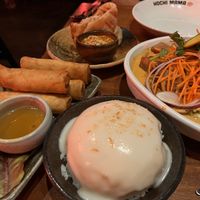 Coconut rice could be a dessert item. It’s delicious   at Hochi Mama in Melbourne