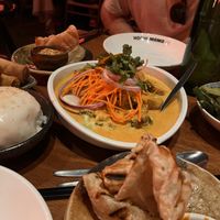 Roti and Southside curry   at Hochi Mama in Melbourne