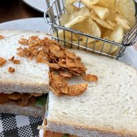 BLAT with crisps  at Little Things Coffee in Blackburn