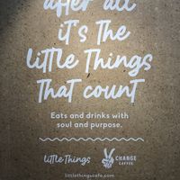   at Little Things Coffee in Blackburn