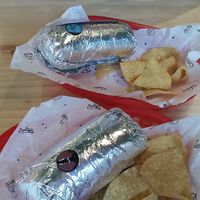 Chickpea burrito  (vegan), veg and Tofu burrito (vegetarian/can be made vegan) at Beach Burrito in Newcastle