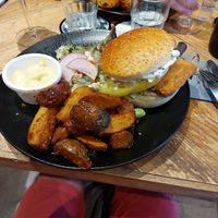 "Tofu-fish" Burger : Good as well at L'Embargo in Toulouse