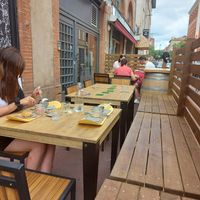 Nice terrasse at L'Embargo in Toulouse