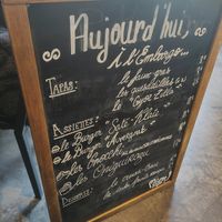 Day menu example at L'Embargo in Toulouse