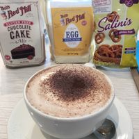 The soy hot choclate was very good and the prestles were yum I can’t wait to make my vegan chocolate cake! at Way2live Cafe & Pantry in Hammondville